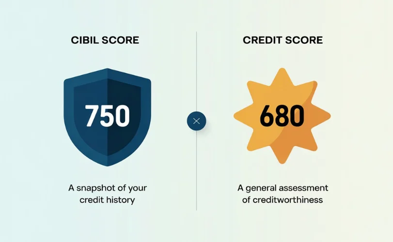 Difference Between Cibil Score and Credit Score